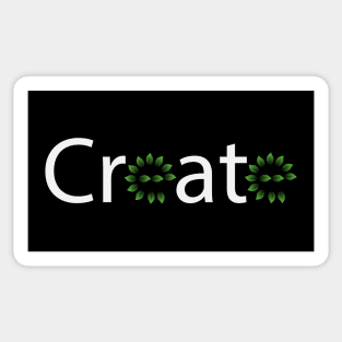 Create creating artistic design Sticker